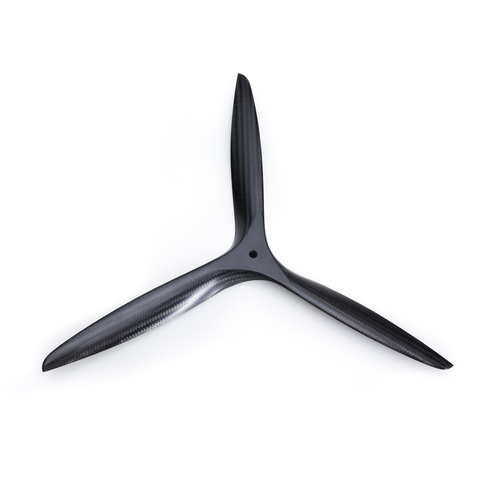17x8 Carbon fiber Matt 3-Blade Propeller