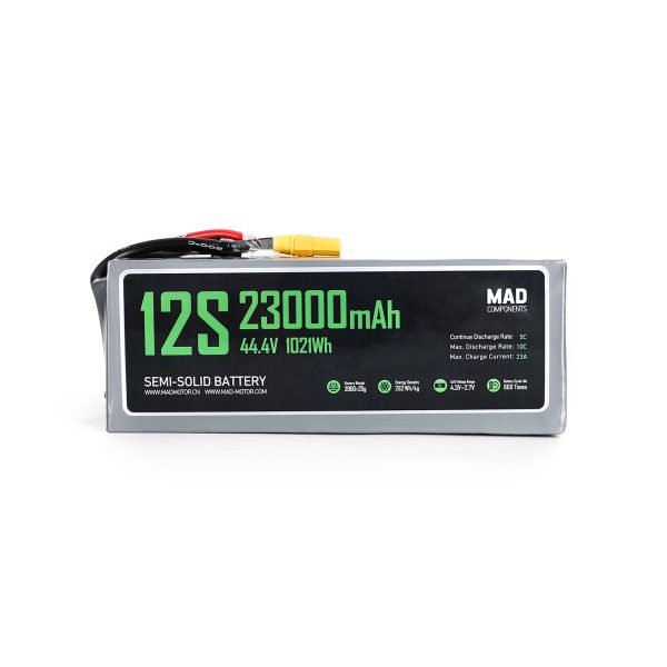MAD 12S 23Ah Drone Solid State Lithium-ion Battery