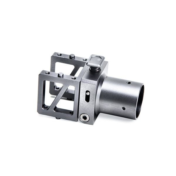 Self-action vertical folding arm for the lightning quadcopter