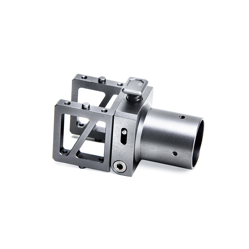 Self-action vertical folding arm for the lightning quadcopter