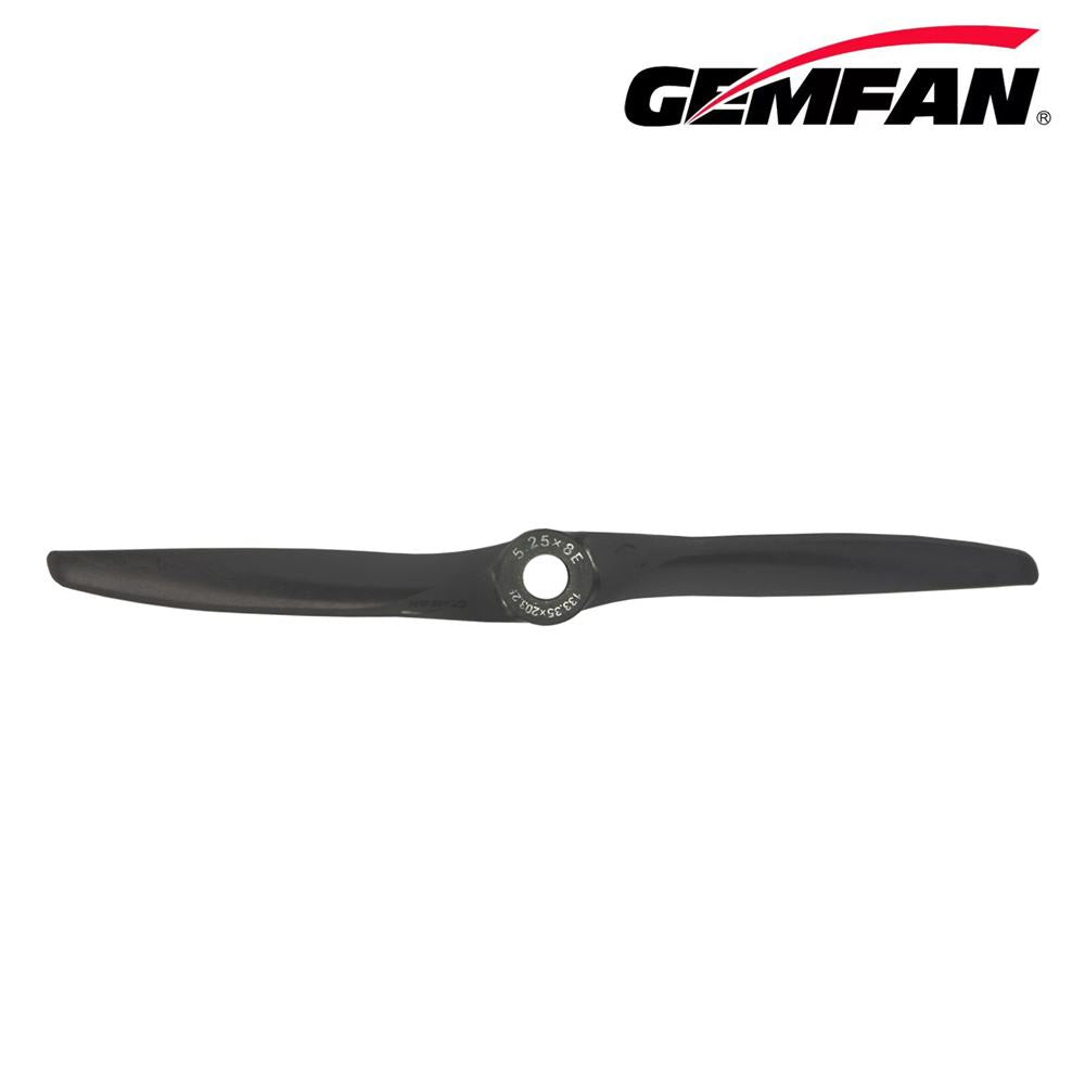 Gemfan 5.25x8E VORTEX Electric Glass Fiber Nylon Airplane/Wing/Drone Prop (2 Pcs) - Choose Rotation