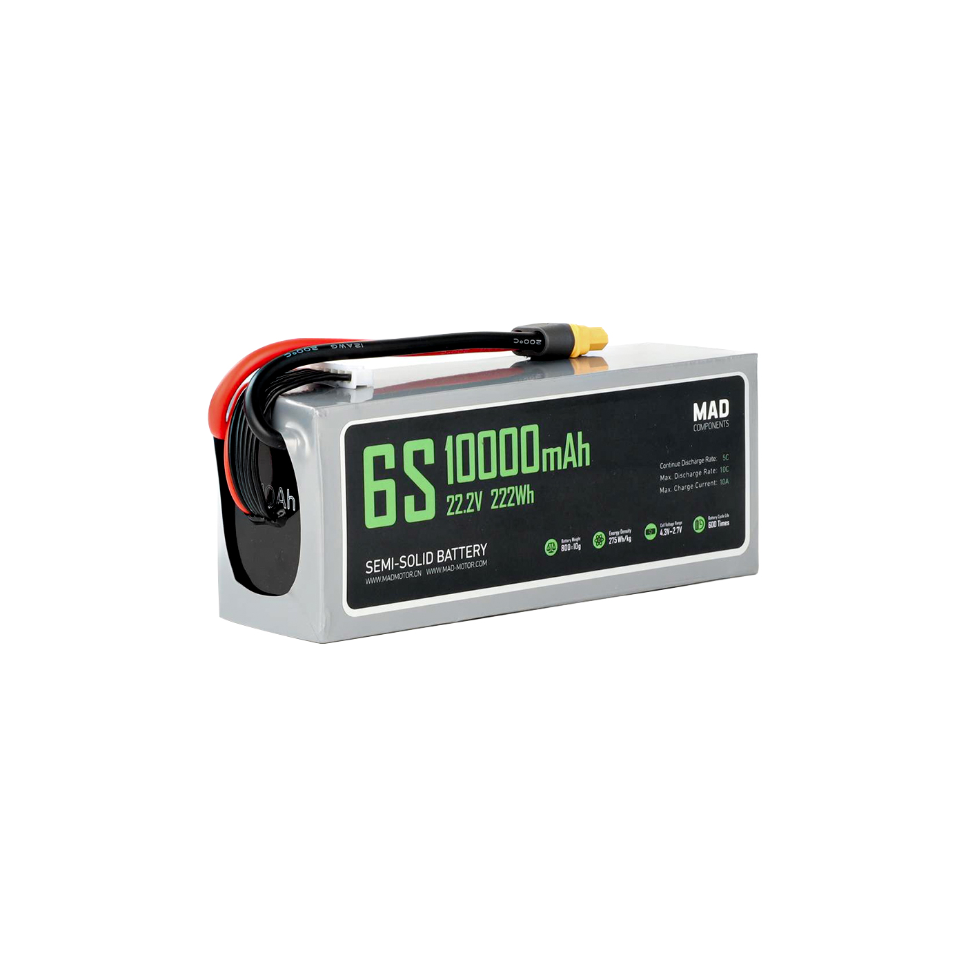 MAD 6S Drone Solid State Lithium-ion Battery
