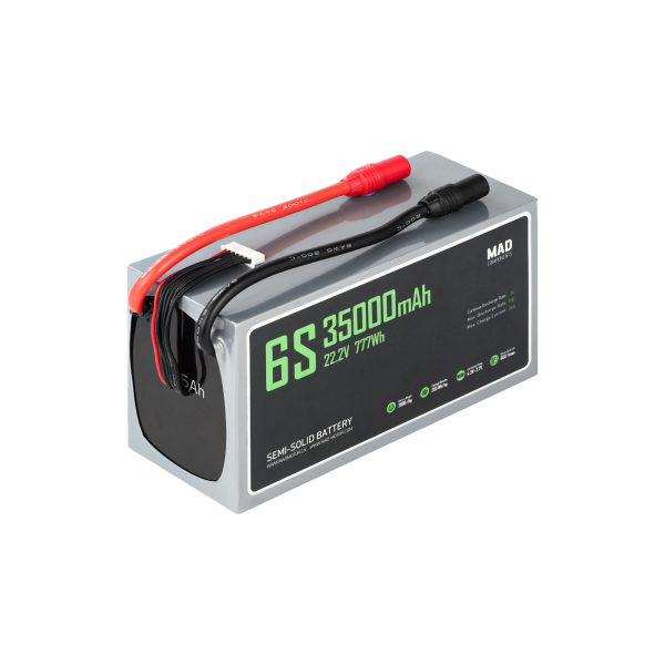 MAD 6S 35Ah Drone Solid State Lithium-ion Battery