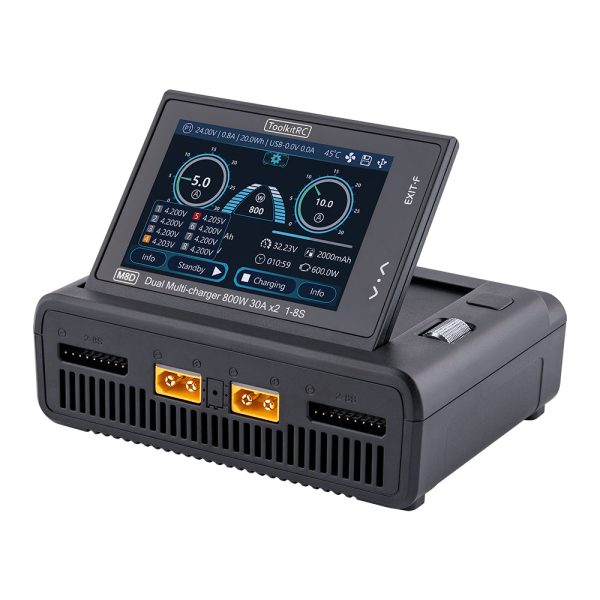 ToolkitRC M8D Lithium Battery Charger 1-8S