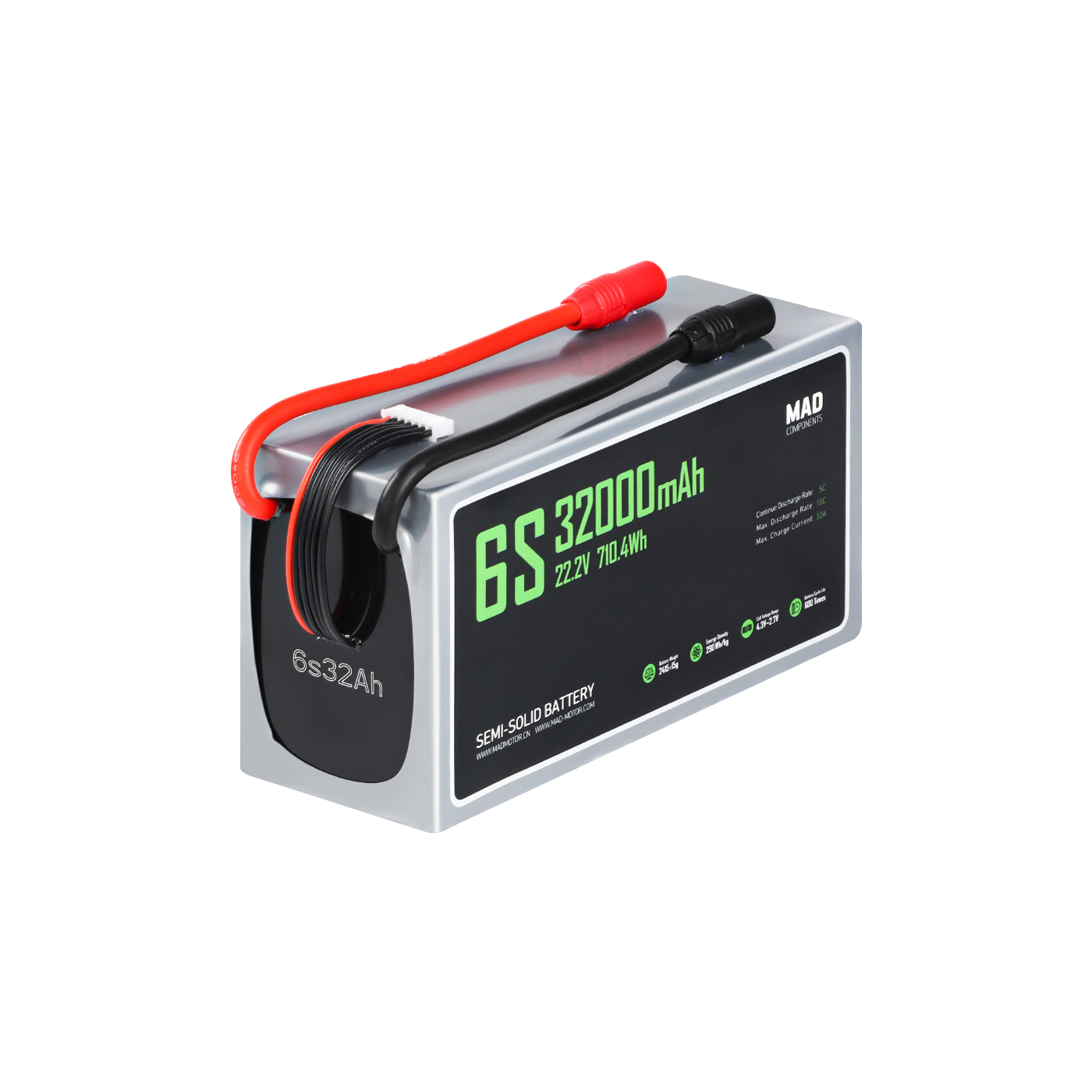 MAD 6S 32Ah Drone Solid State Lithium-ion Battery