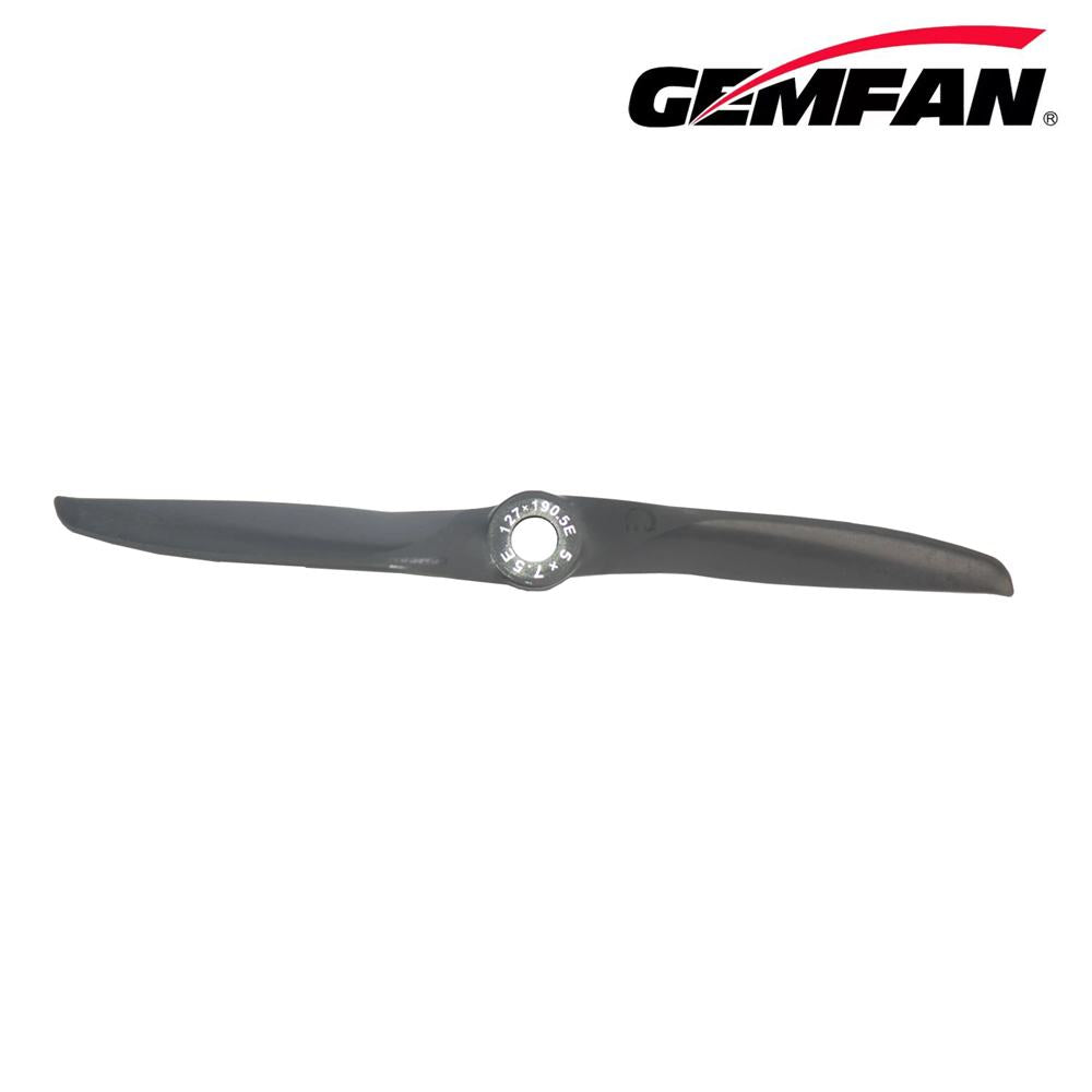 Gemfan 5x7.5 VORTEX Electric Glass Fiber Nylon Airplane/Wing/Drone Prop (2 Pcs) - Choose Rotation