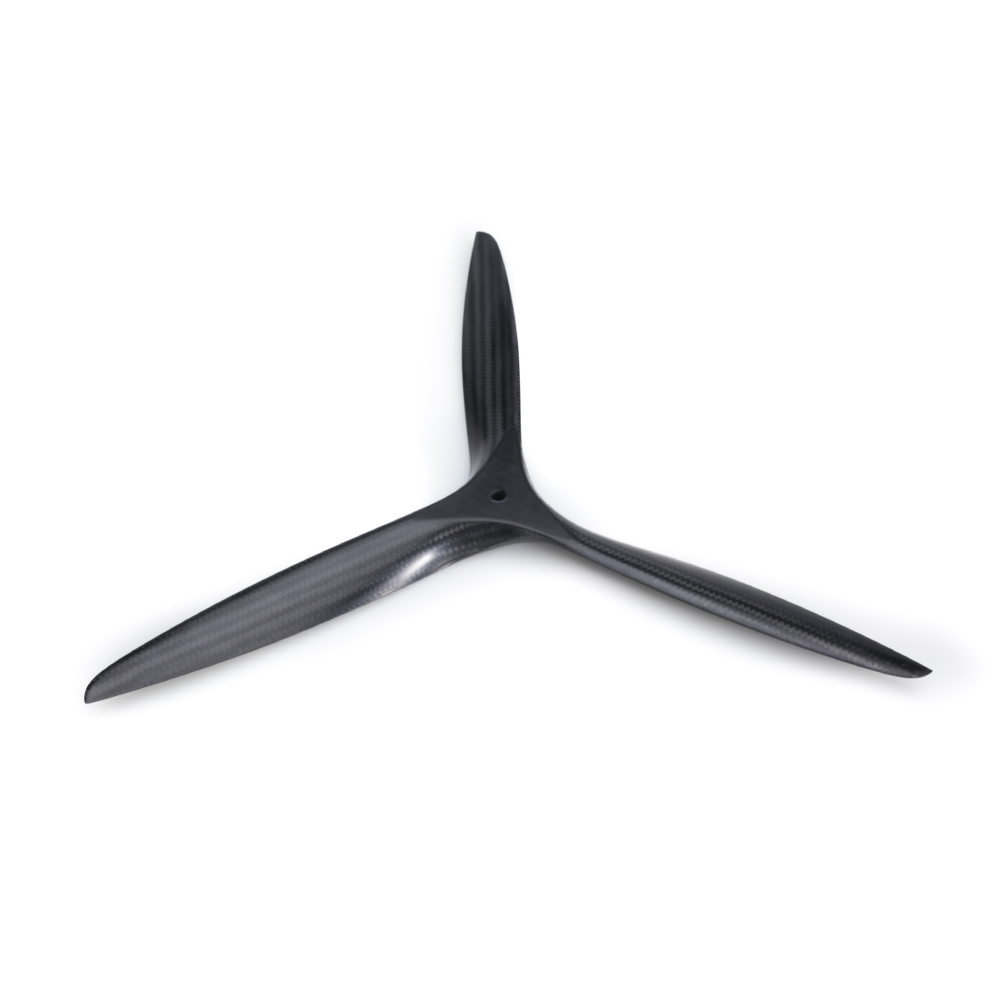 17x8 Carbon fiber Matt 3-Blade Propeller