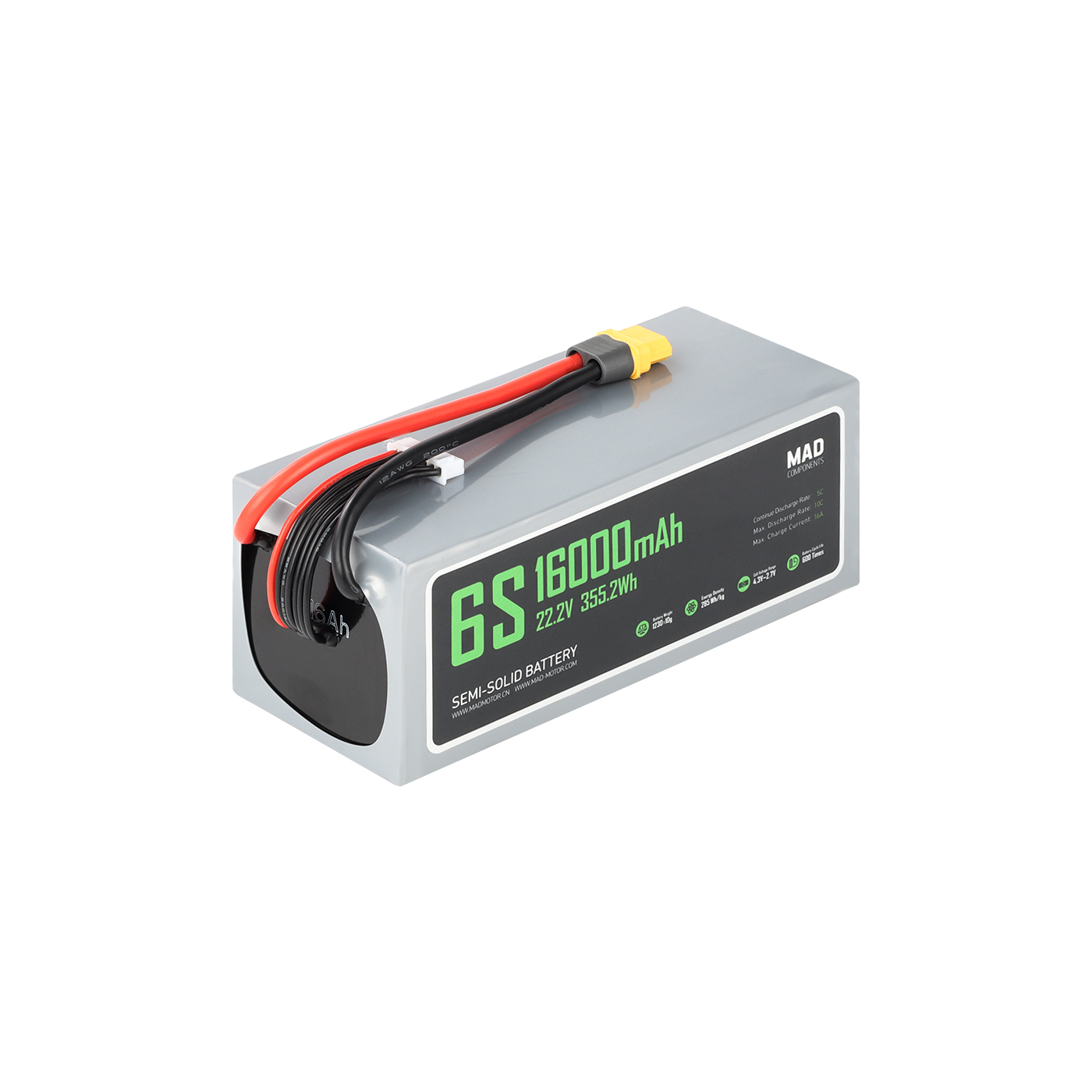 MAD 6S Drone Solid State Lithium-ion Battery