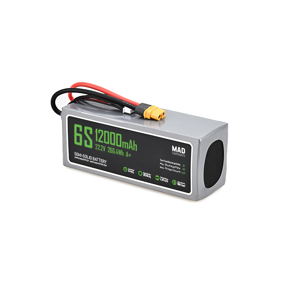 MAD 6S 12Ah A+ Drone Solid State Lithium-ion Battery