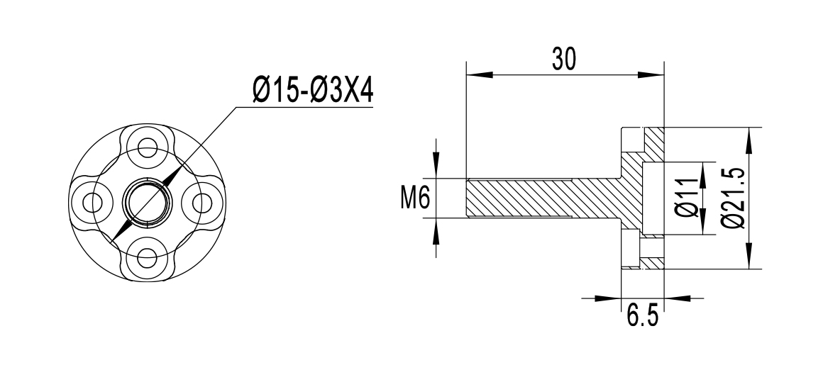 Adapter for 2815 brushless motors Adapter for 2815 brushless motors