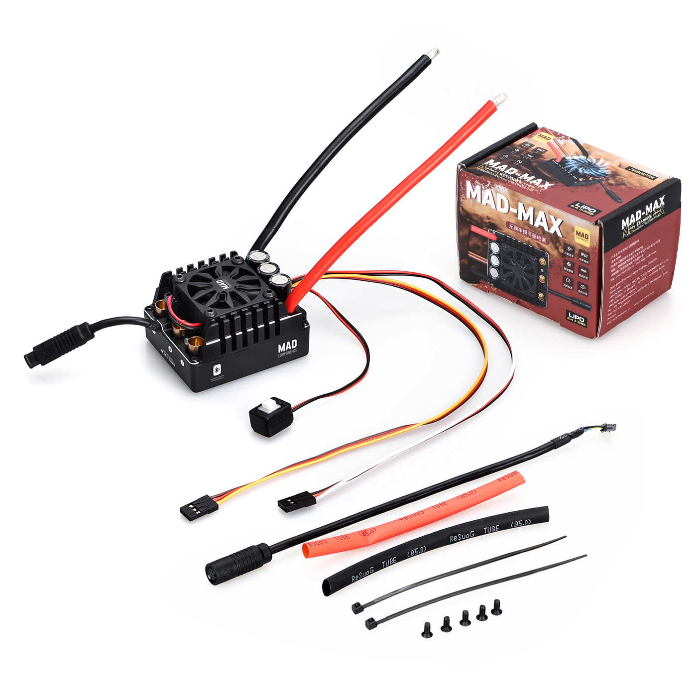 MAX4 160A HV 3-6s Brushless Sensored ESC for 1/8 RC model car