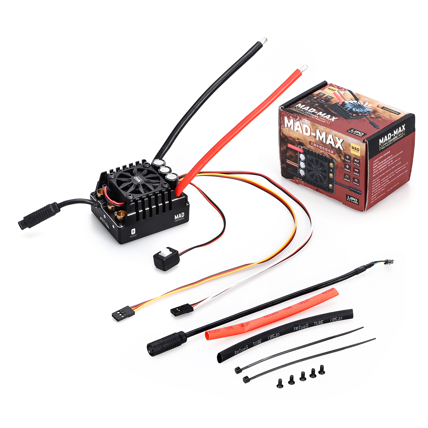 MAX2 140A HV 2-4s Brushless Sensored ESC for 1/10 RC model car