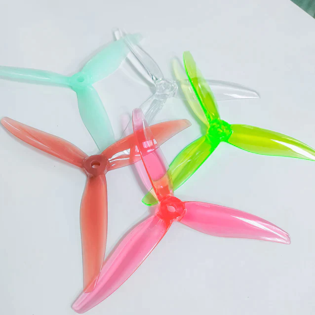 Gemfan Hurricane MCK Edition ReV3 51366-3 Durable Tri-Blade 5" Prop (2CCW+2CW)